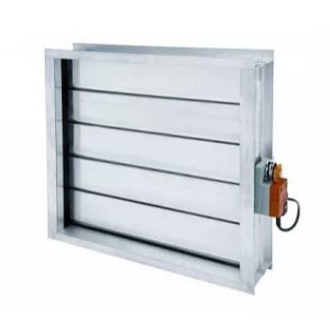 Клапан воздушный прямоугольный SHUFT DRr 500x300 мм с электроприводом Gruner 341-230D-03 DRr 500x300+341-230D-03