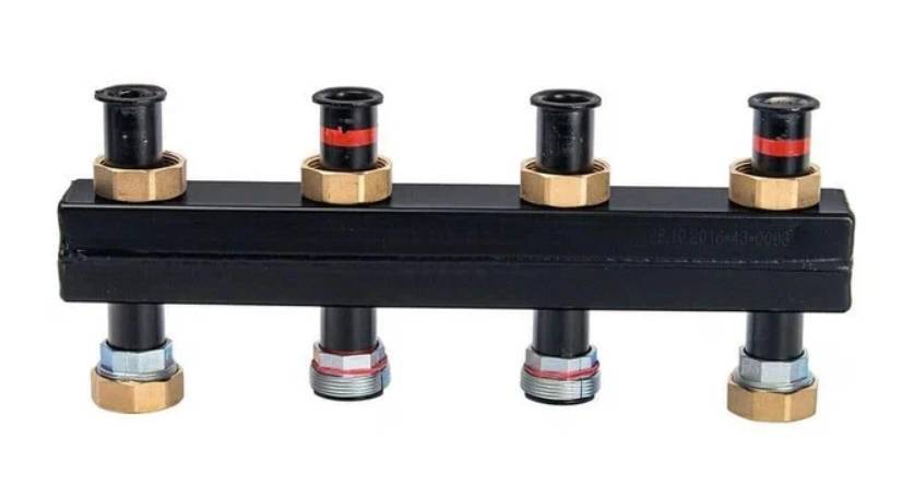 Коллектор настенный Meibes на 2-3 контура с кронштейнами M66301.21RU