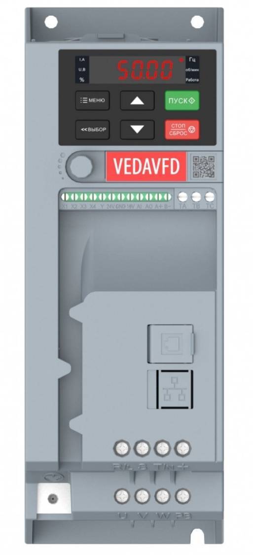 Преобразователь частоты VEDA MC VEDA Drive VF-51 7.5 кВт 380 В ABA00010