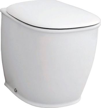 Унитаз приставной Artceram Atelier 370х520 мм Glossy White ATV002 01 00