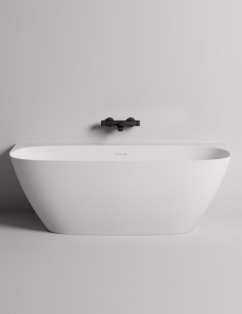 Ванна Salini Sofia Wall 1800х850х610 мм белый матовый 102523M