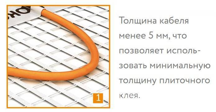 Нагревательный мат Теплолюкс Tropix МНН 560 Вт 3.5 м² 2206228