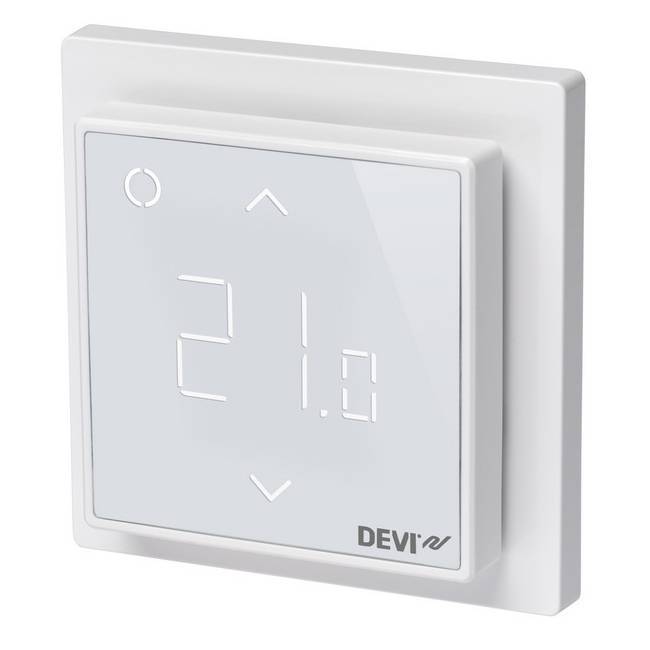 Терморегулятор с Wi-Fi DEVI DEVIreg Smart полярно-белый 140F1140