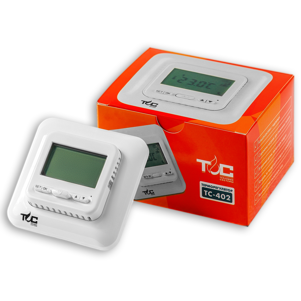 Терморегулятор цифровой Теплый пол №1 ТС 401 4630024500048