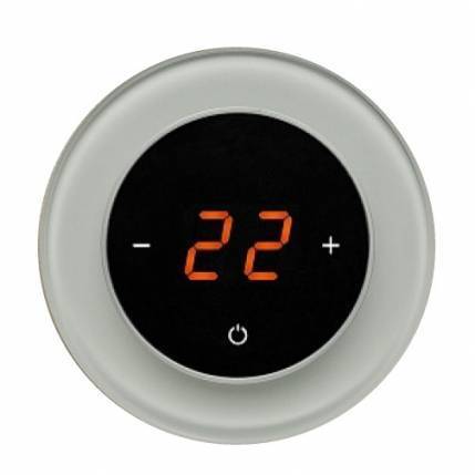Терморегулятор сенсорный Aura Ronda Gray Classic RAL 7035 CN639