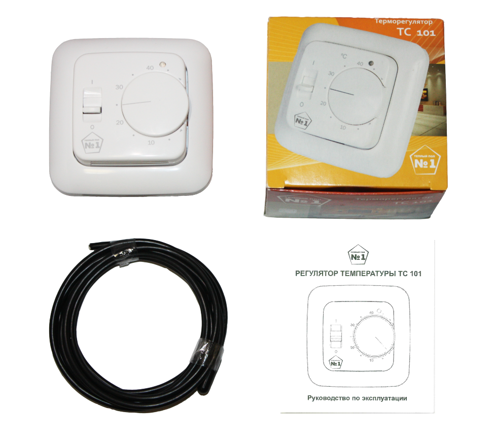 Терморегулятор механический Теплый пол №1 ТС 101 4630024500017