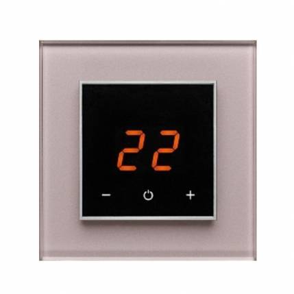 Терморегулятор сенсорный AURA ORTO 0627 Taupe Metal CN585