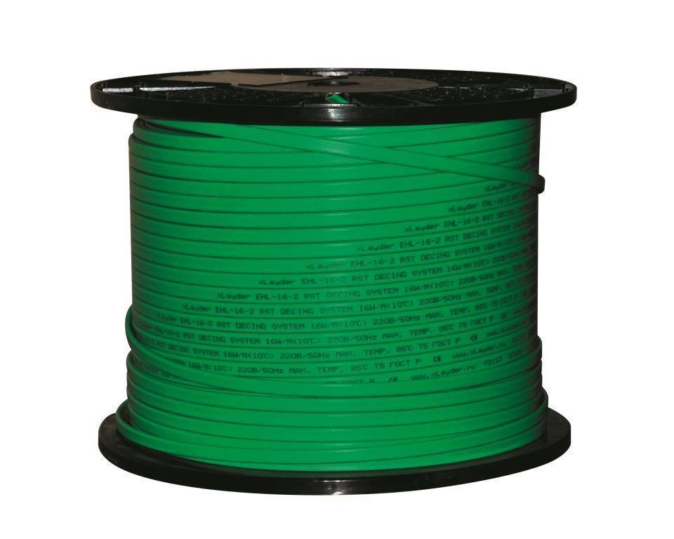 Кабель нагревательный саморегулирующийся CALEO xLayder EHL16-2 неэкранированный EHL16-2