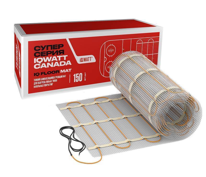 Нагревательный мат IQWATT IQ FLOOR MAT 8.0 м² 1200 Вт 113