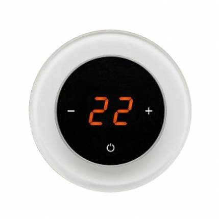 Терморегулятор сенсорный Aura Ronda White Pure RAL 9003 CN592