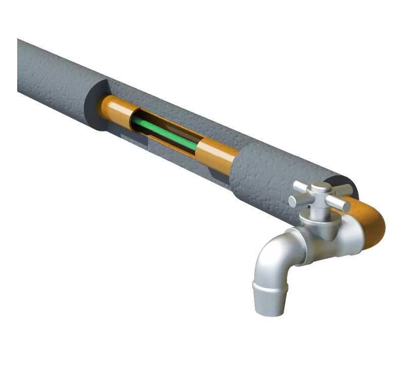 Саморегулирующийся нагревательный кабель ERGERT SELF-REGULATING PIPEDEFENCE 15 Вт/м ETSP-215