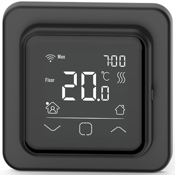 Терморегулятор программируемый IQWATT SMART HEAT Wi-Fi черный 411