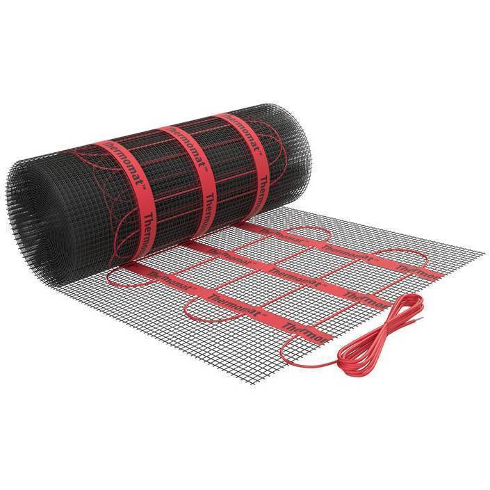 Нагревательный мат двухжильный Thermo Thermomat TVK-210 9,6 м² TVK-210-9,6
