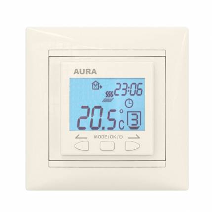 Терморегулятор Aura LTC 090 слоновая кость CN558