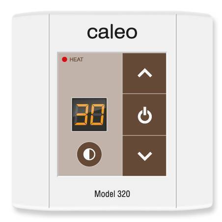 Терморегулятор CALEO 320 встраиваемый цифровой 2 кВт 320