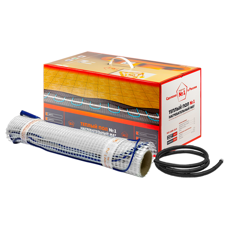 Нагревательный мат Теплый пол №1 ТСП-300-2.0 300 Вт 2.0 кв. м 4630024500109