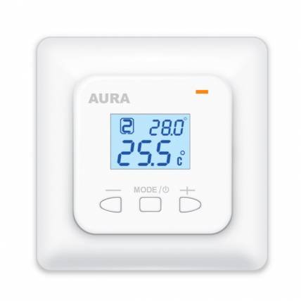 Терморегулятор Aura LTC 440 двухзонный белый CN559