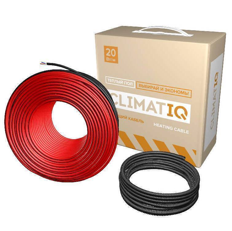 Нагревательный кабель CLIMATIQ CABLE 110 м 1650 Вт iqwatt206341