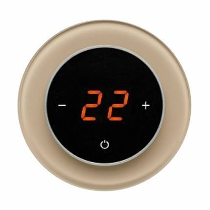 Терморегулятор сенсорный Aura Ronda Brown Light 1236 CN628