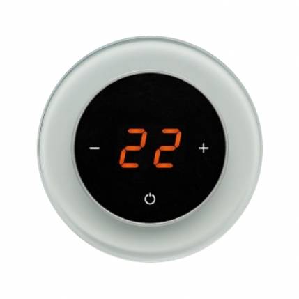 Терморегулятор Aura RONDA 9010 сенсорный белый CN593