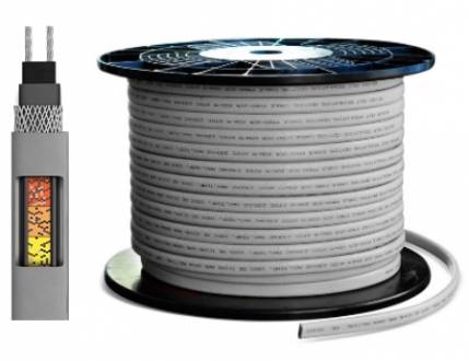 Саморегулирующийся нагревательный кабель AURA FS 17 на отрез CN619