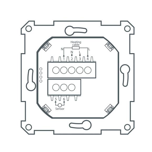 Терморегулятор для теплого пола Thermo Thermoreg TI-300