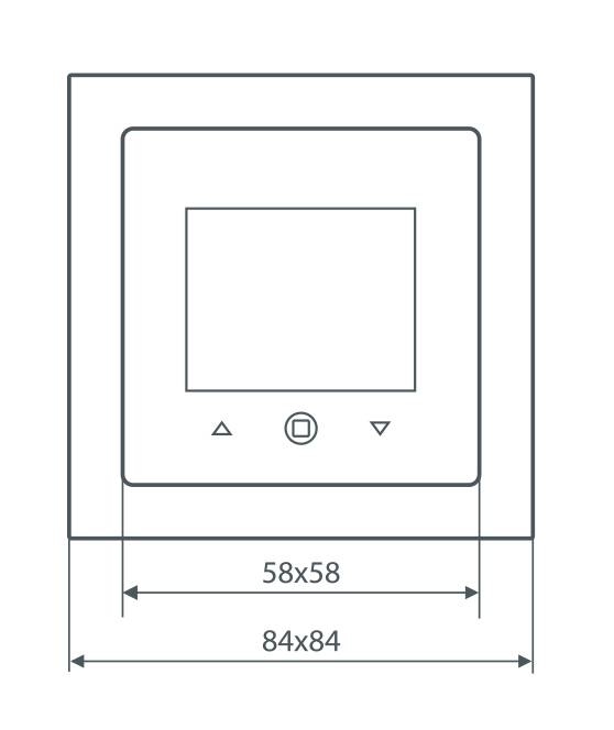 Терморегулятор для теплого пола Thermo Thermoreg TI-970 White сенсорный