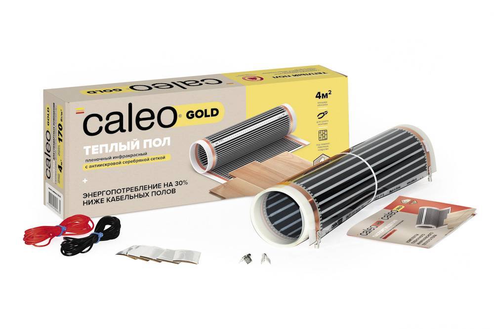 Пленочный теплый пол CALEO GOLD 230 Вт/м2 6 м2 GOLD 230-6,0