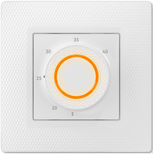Терморегулятор программируемый Теплолюкс LumiSmart 25 белый 2239191