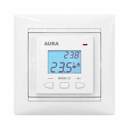 Терморегулятор Aura LTC 070 белый CN555