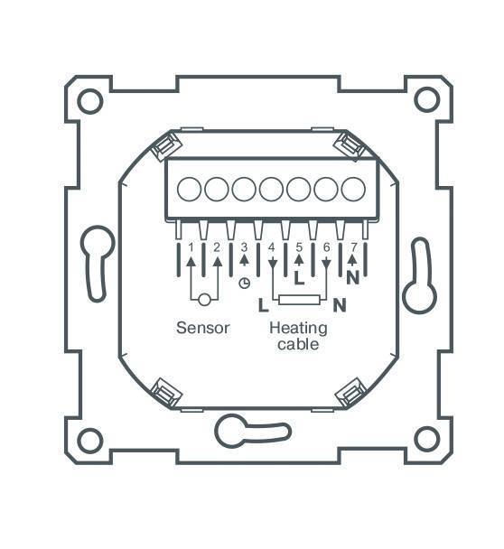 Терморегулятор для теплого пола Thermo Thermoreg TI-200 TI-200