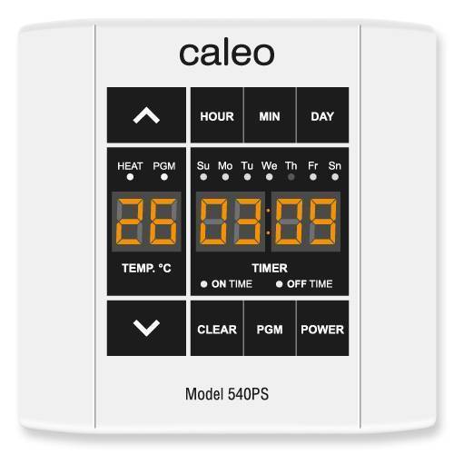 Терморегулятор CALEO 540PS накладной цифровой программируемый 4 кВт 540PS