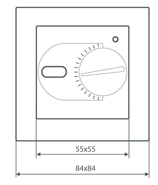 Терморегулятор для теплого пола Thermo Thermoreg TI-200 Design черный TI-200 Design Black