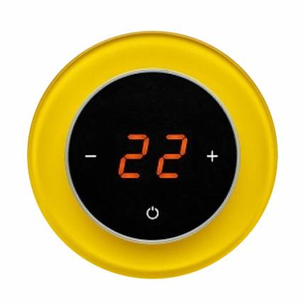 Терморегулятор сенсорный Aura Ronda Yellow Rich RAL 1023 CN626