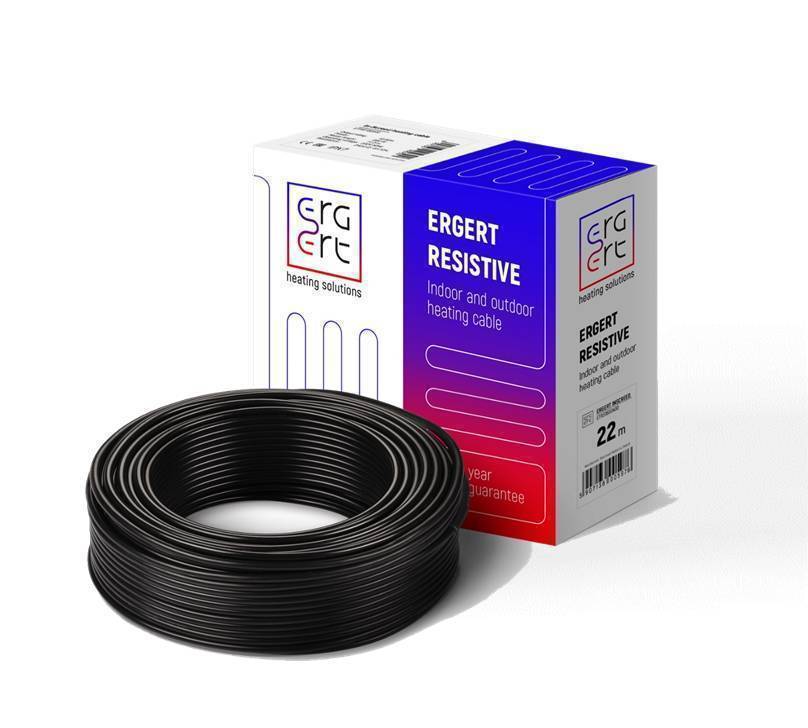 Нагревательный кабель ERGERT RESISTIVE GUTTER ETRG-30E 57 м ETRG30E1710