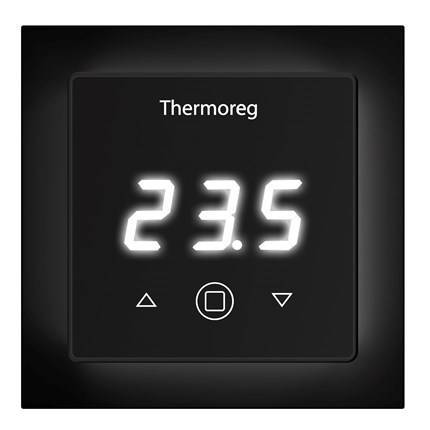 Терморегулятор для теплого пола Thermo Thermoreg TI-300 Black