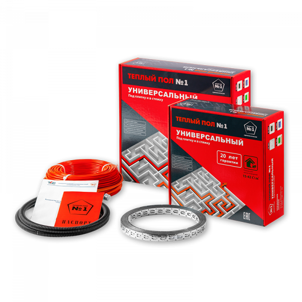 Нагревательный кабель Теплый пол №1 СТСП-21,4-300 2.0-2.4 м² 4630024500277