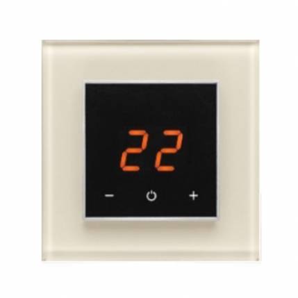 Терморегулятор сенсорный AURA ORTO 1013 White Pearl CN570