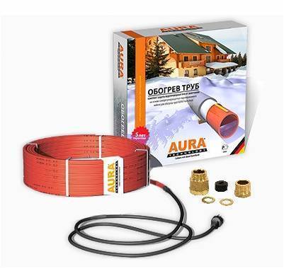 Саморегулирующийся греющий кабель Aura FS INSIDE 10-6.0 м CN614