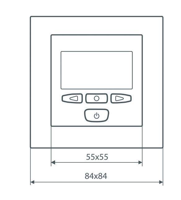 Терморегулятор для теплого пола Thermo Thermoreg TI-950 Design