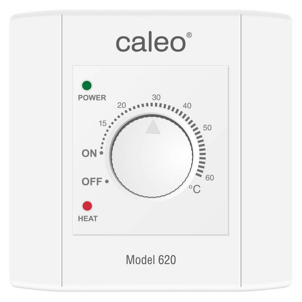 Терморегулятор CALEO 620 встраиваемый аналоговый 3.5 кВт 620