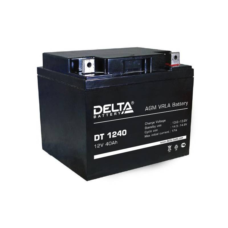 Аккумуляторная батарея Бастион Delta DT 1240 12 В 40 Ач 1208