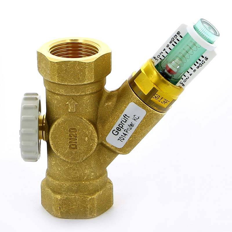 Клапан балансировочный ручной Watts WattFlow OL 3/4 2-16 л/мин ВР-ВР 10010108