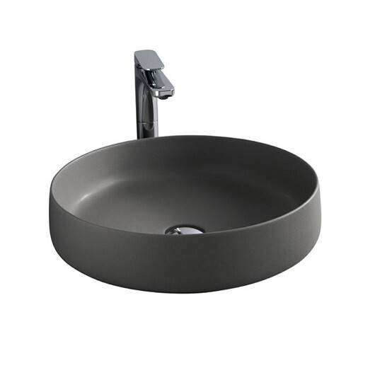 Раковина накладная Artceram Cognac 480x480x125 мм Grey Olive COL0021500