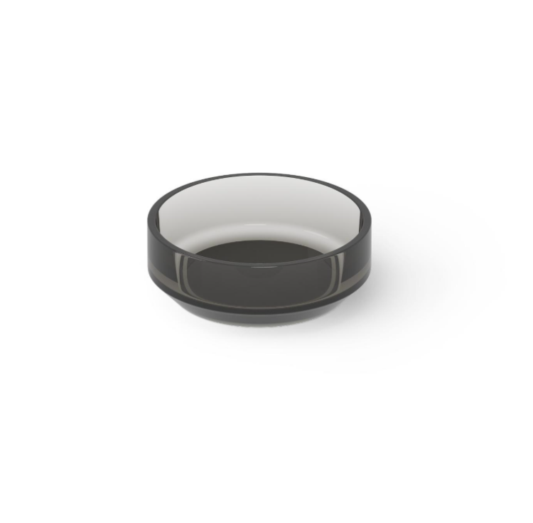 Раковина накладная DEA Design 430x430 мм Smoky Black DD9096430R4