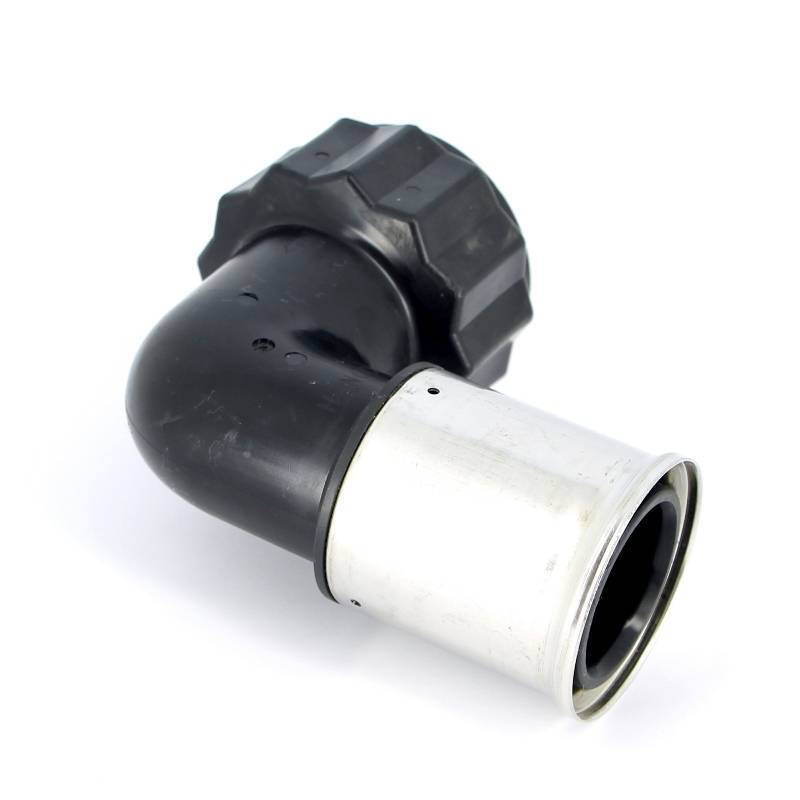 Угол пресс с внутренней резьбой Henco PVDF 63x2 6PK-6310