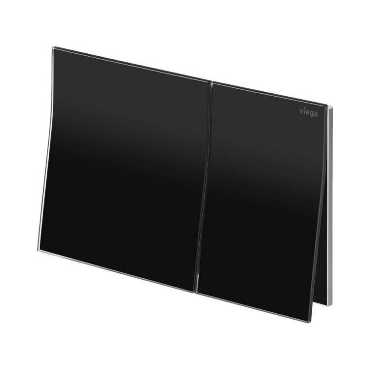 Панель смыва для унитаза Viega Prevista Visign for More 204 глубокий черный 773588