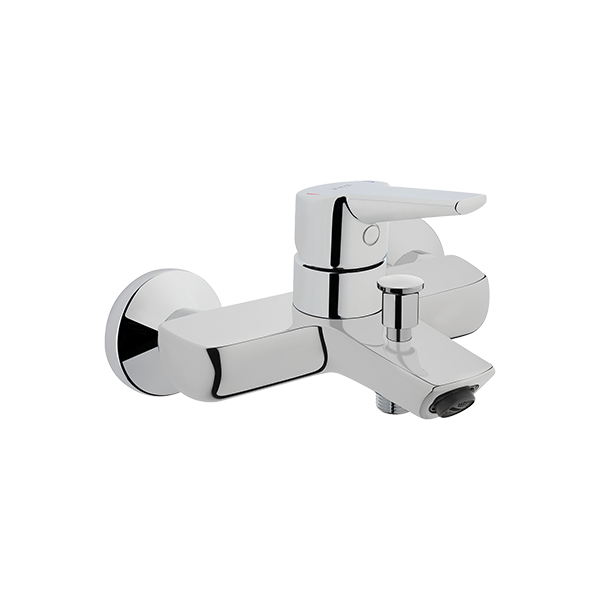 Смеситель для ванны и душа Vitra Solid S хром A42444EXP