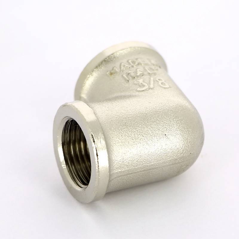 Угол 90° В-В никелированный Tiemme 3/8 1500525