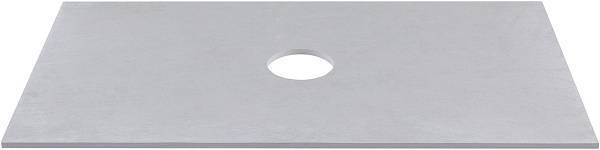 Столешница Allen Brau Fantasy 81x46.8x1 см серая 1.11009.G-S